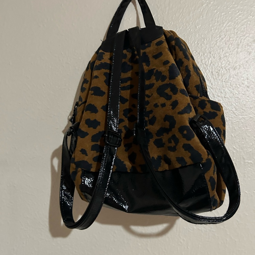 Leopard Print Mini Backpack - image 2